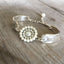 Upcycled Silverware bracelet from two spoon handles Community Milady
