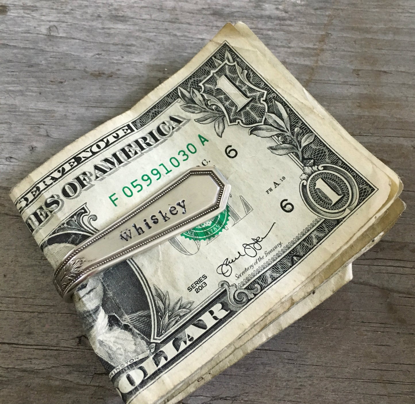 Spoon Money Clip - MAYFAIR - WHISKEY - #4062