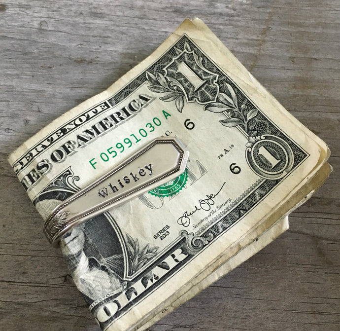 Spoon Money Clip - MAYFAIR - WHISKEY - #4062
