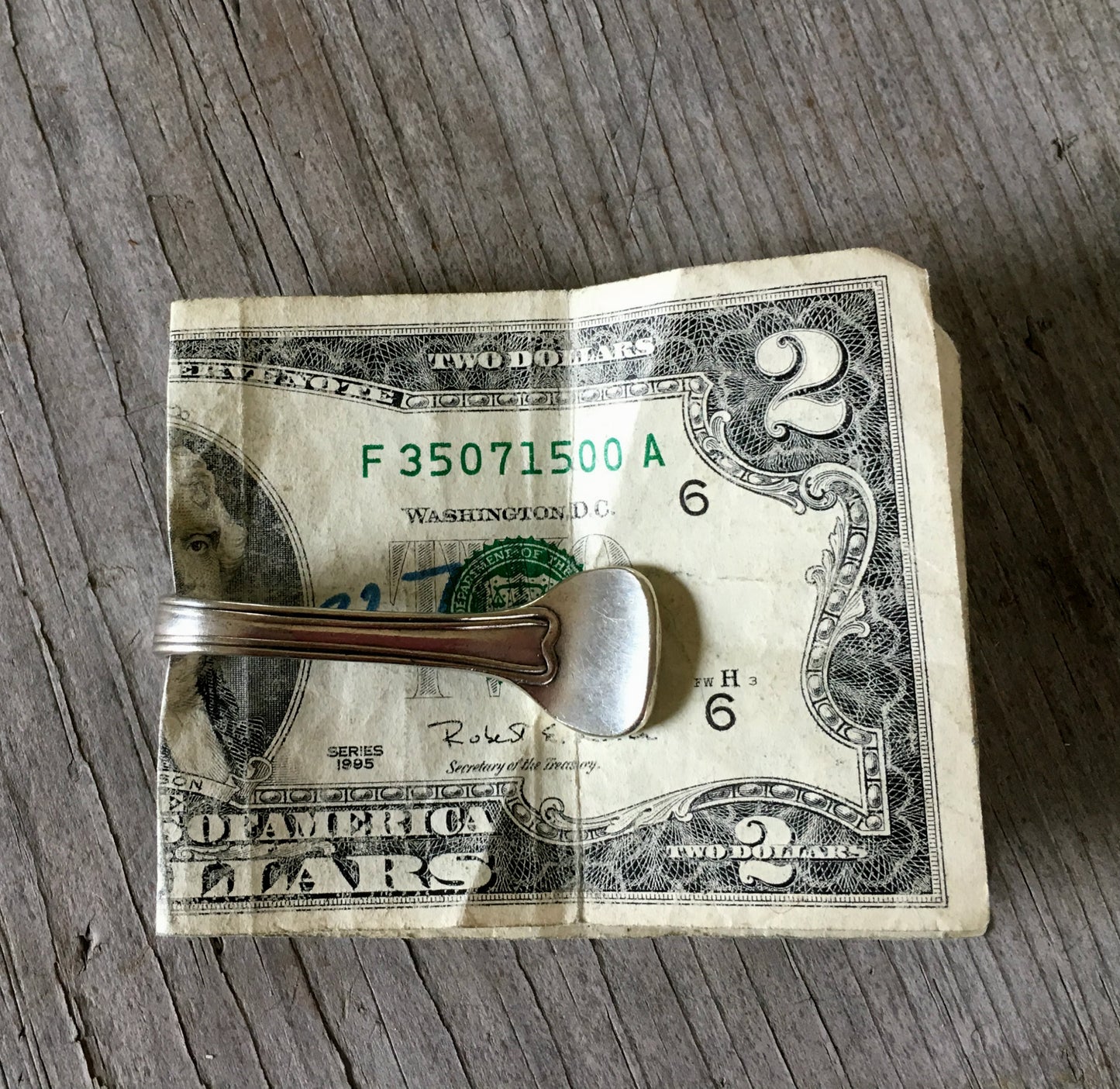 Spoon Money Clip - OVAL - BRIBE - #2082