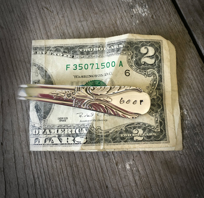 Spoon Money Clip - AVALON - BEER - #3754