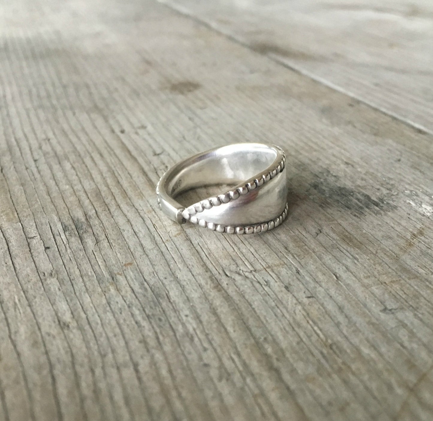 Spoon Ring from 1847 Rogers Vesta Size 10