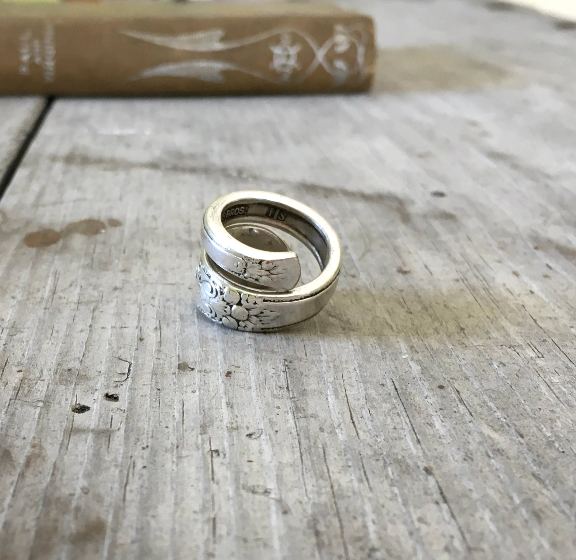 Spoon Ring Adoration Girl Boss Back View