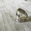 Size 8 Spoon Ring Stamped Wanderlust