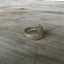 Fortune pattern spoon ring size detail - Spoon Ring - handcrafted from upcycled vintage silverware - Laughing Frog Studio