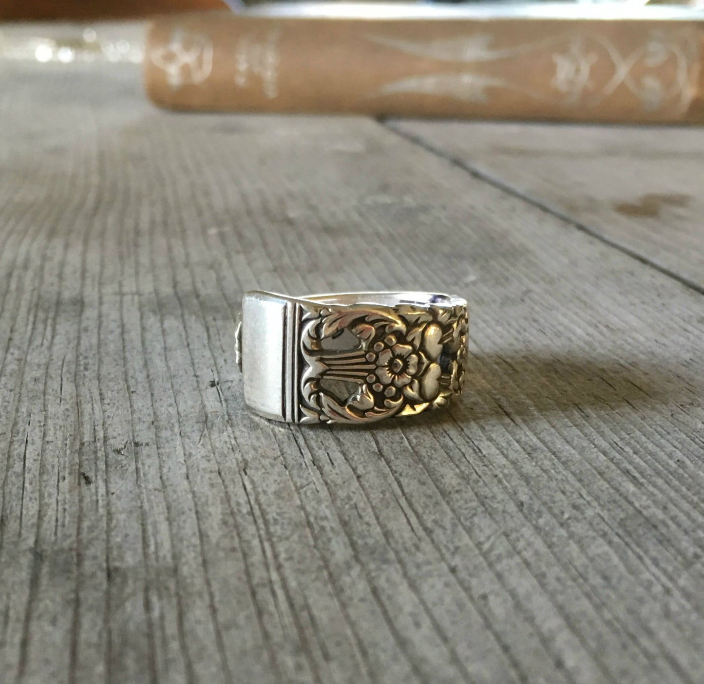 Spoon Ring Coronation Size 8 3726 