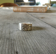 Community Coronation Spoon Made into Size 8 Ring 3726