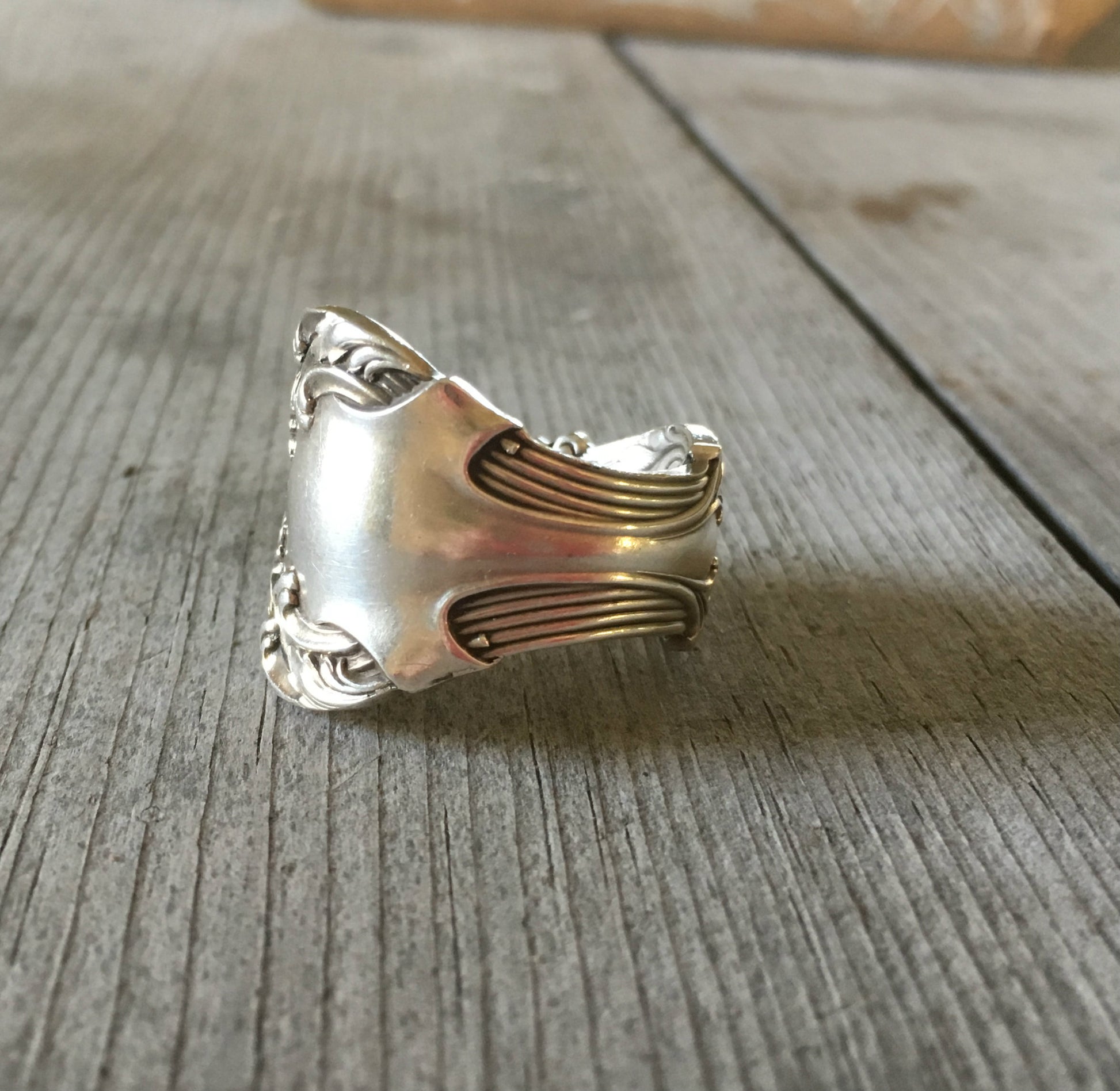Spoon Ring Crest Size 11 3913 Back View