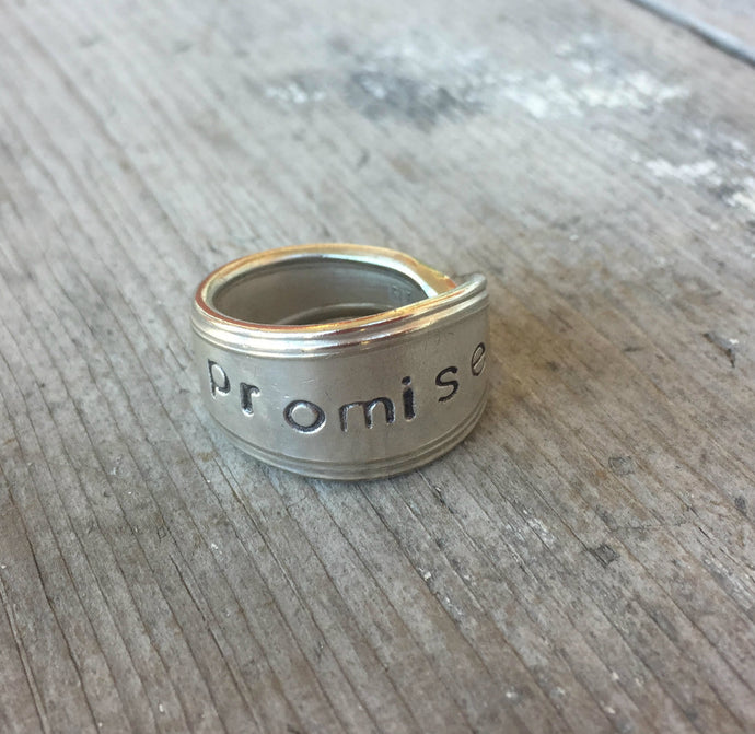Spoon Ring - PROMISE - #2378