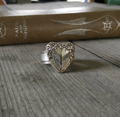 Spoon Ring Heart - ENCHANTMENT - #3984