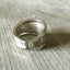 Size 9 spoon ring back view