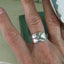 Milady Spoon Ring Size 9 Shown on Model