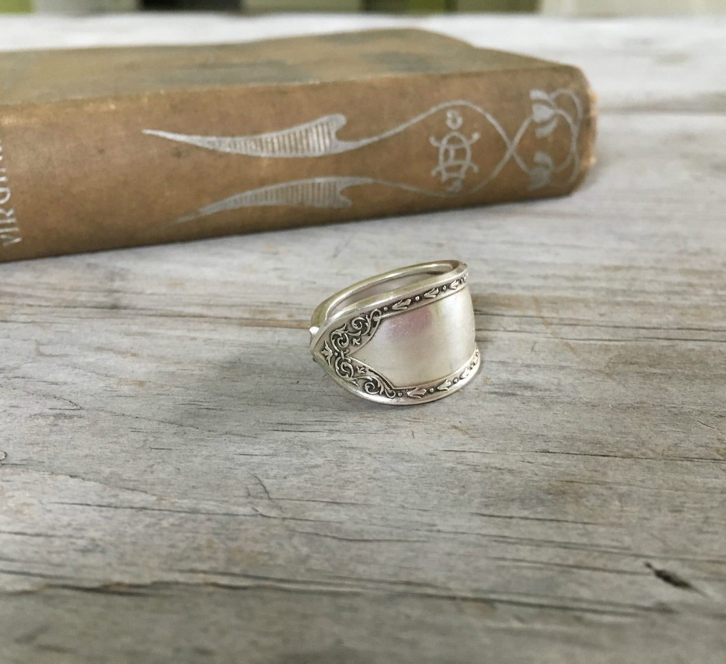 SALE Spoon Ring - SHERATON - #3695