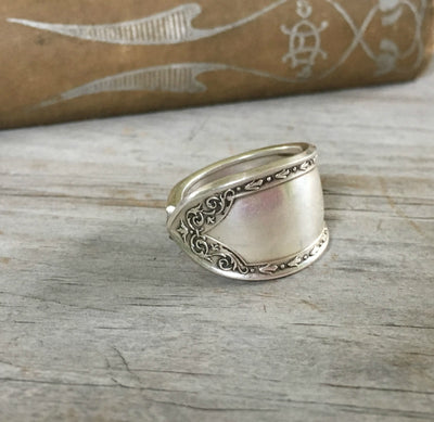 SALE Spoon Ring - SHERATON - #3695