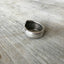 Upcycled silverware ring from antique spoon Tudor Plate Fortune
