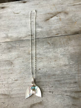 Spoon bowl necklace on silverplate chain
