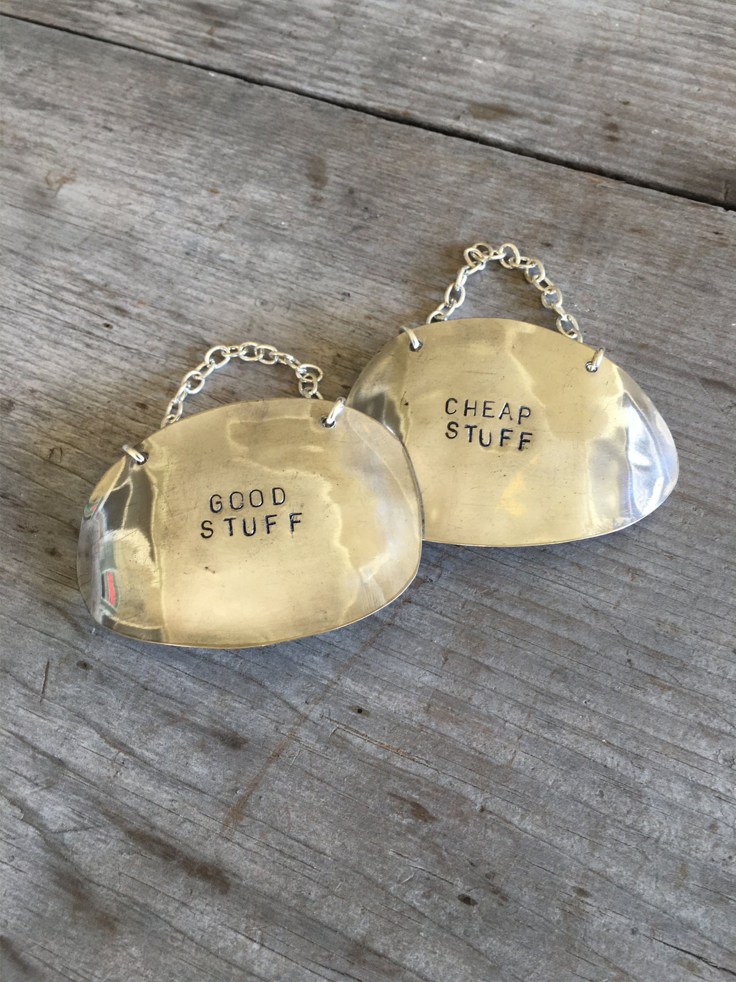 Spoon Wine Labels - Cheap Stuff & Good Stuff