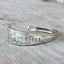 Spoon Cuff Bracelet Handstamped with Persist on Queen Bess Serving Spoon 3328