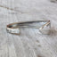 Spoon Cuff Bracelet Queen Bess Pattern Open View 3328