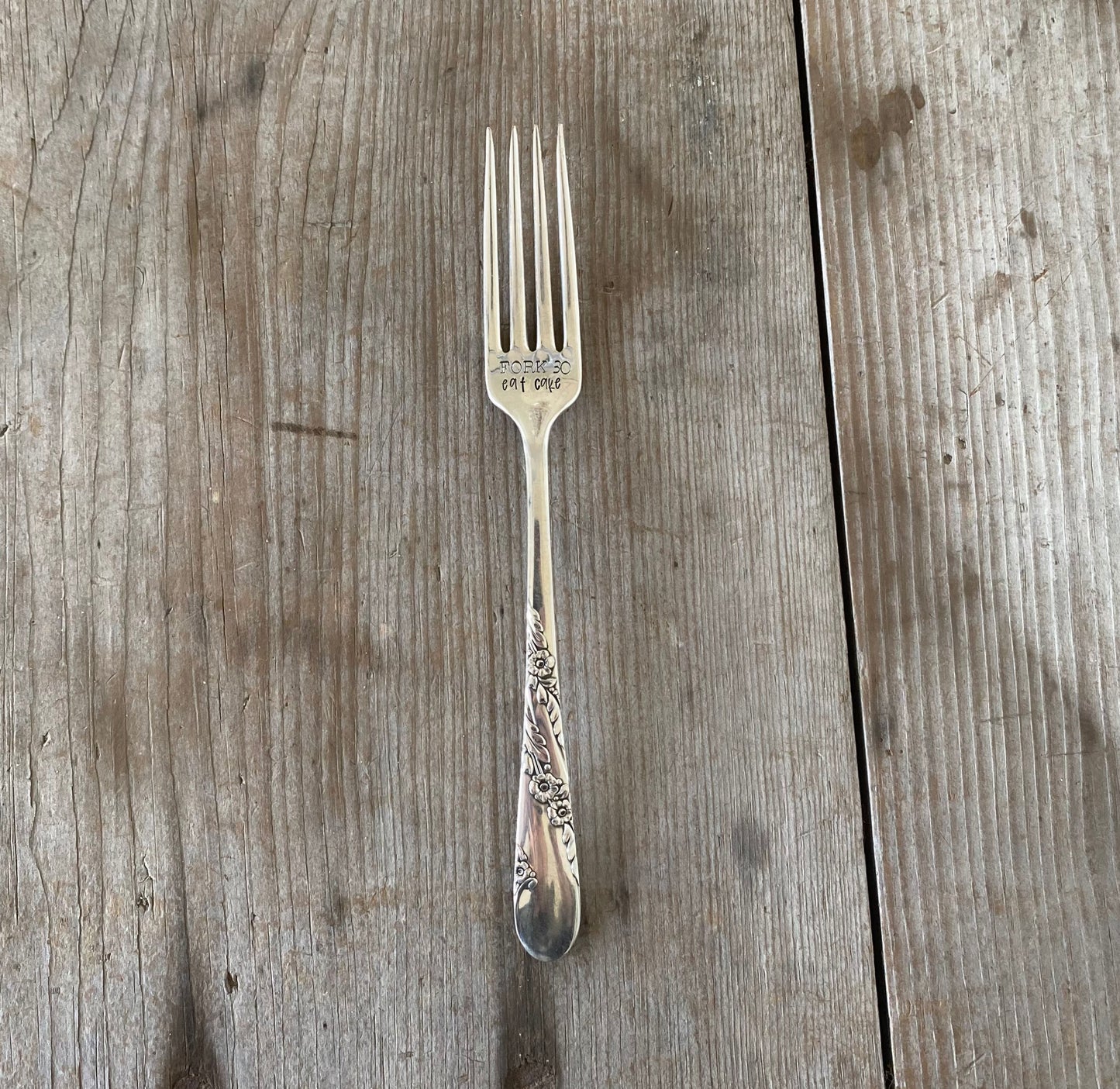 Cake Fork - FORK 50 - EAT CAKE - Birthday Fork