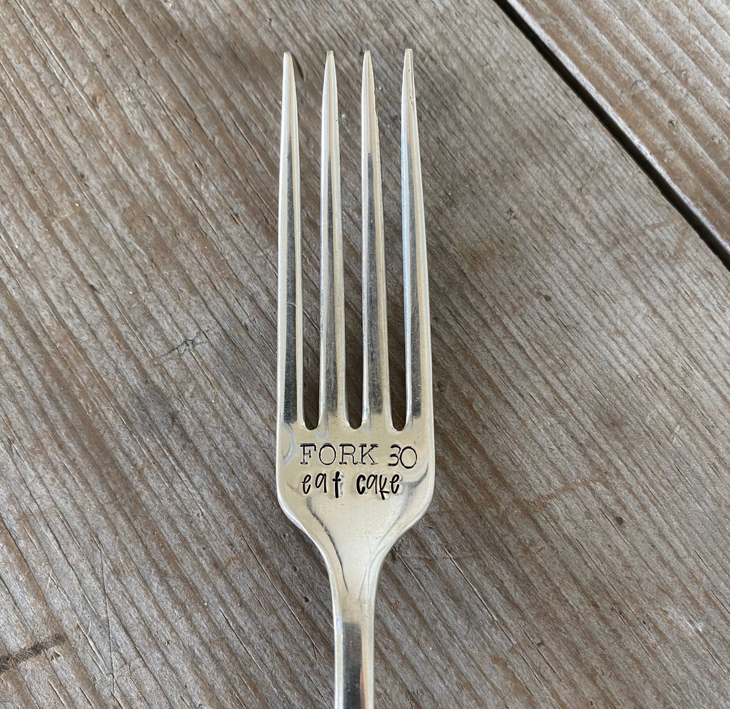 Cake Fork - FORK 50 - EAT CAKE - Birthday Fork