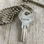 Stamped Key Necklace – DREAM - #3537