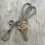 recycled key necklace HAND stamped with gypsy soul