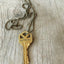 Stamped Key Necklace - LOYALTY - #3597