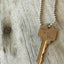 Stamped Key Necklace - AND SO IT GOES - #3710