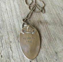 Stamped Spoon Necklace – VINTAGE SOUL – #4097