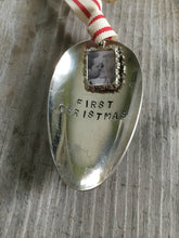 Spoon Ornament with Frame - FIRST CHRISTMAS