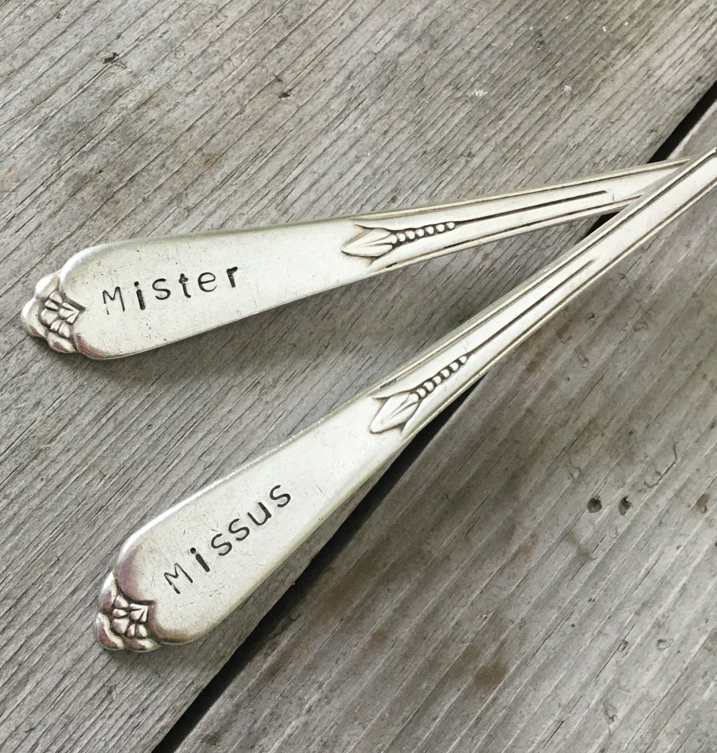 Wedding Forks - MISTER MISSUS - INSPIRATION - #2703