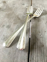 Silverplate Grille Forks in the Sincerity Pattern 