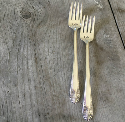 Wedding Forks - I DO I DO - RADIANCE - #2528