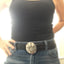 Spoon Belt Buckle Starburst