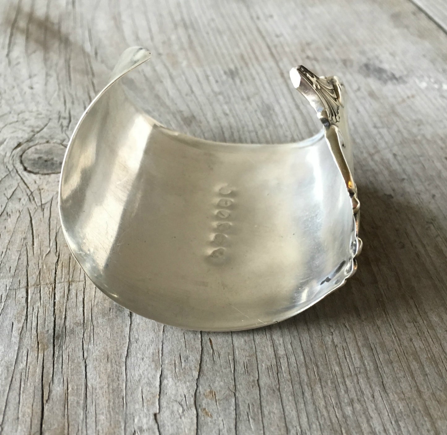 Sterling Cake Server Cuff Bracelet - QUEEN - #4173