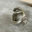 Sterling Spoon Ring - ALVIN LORRAINE - #4093