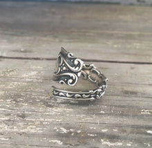 Sterling Silver Spoon Ring Whiting Sterling Silver