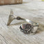 Sterling Spoon Cuff Bracelet - Iris - #3643