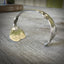 Sterling Spoon Cuff Bracelet - Iris - #3643