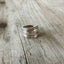 Sterling silver Lois spoon ring crafted from vintage child's fork - upcycled Federal style jewelry