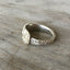 Sterling Silver Spoon Ring From Repousse Demi Tass Spoon 