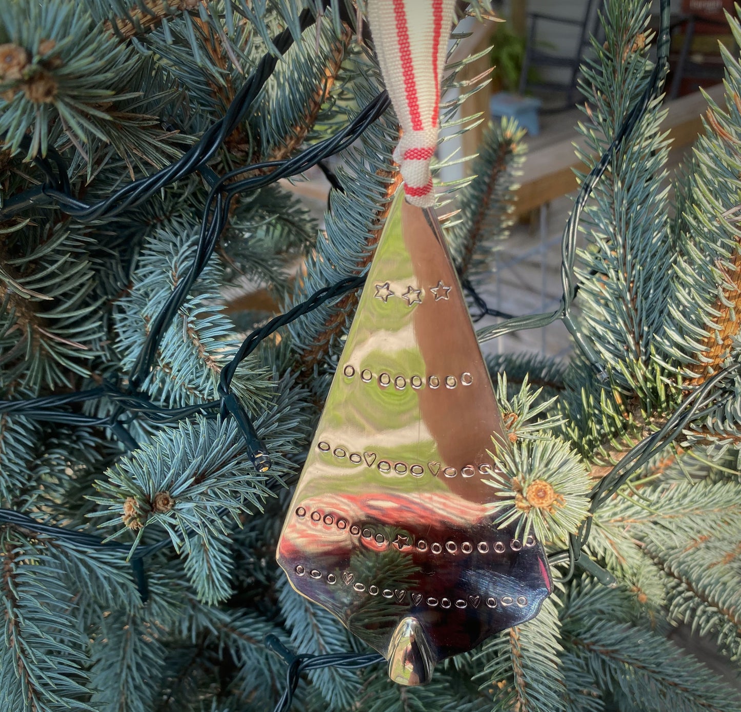 Silverware Ornament - Christmas Tree -