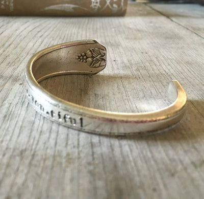 Spoon Cuff Bracelet - BE.YOU.TIFUL - BORDEAUX - #3977