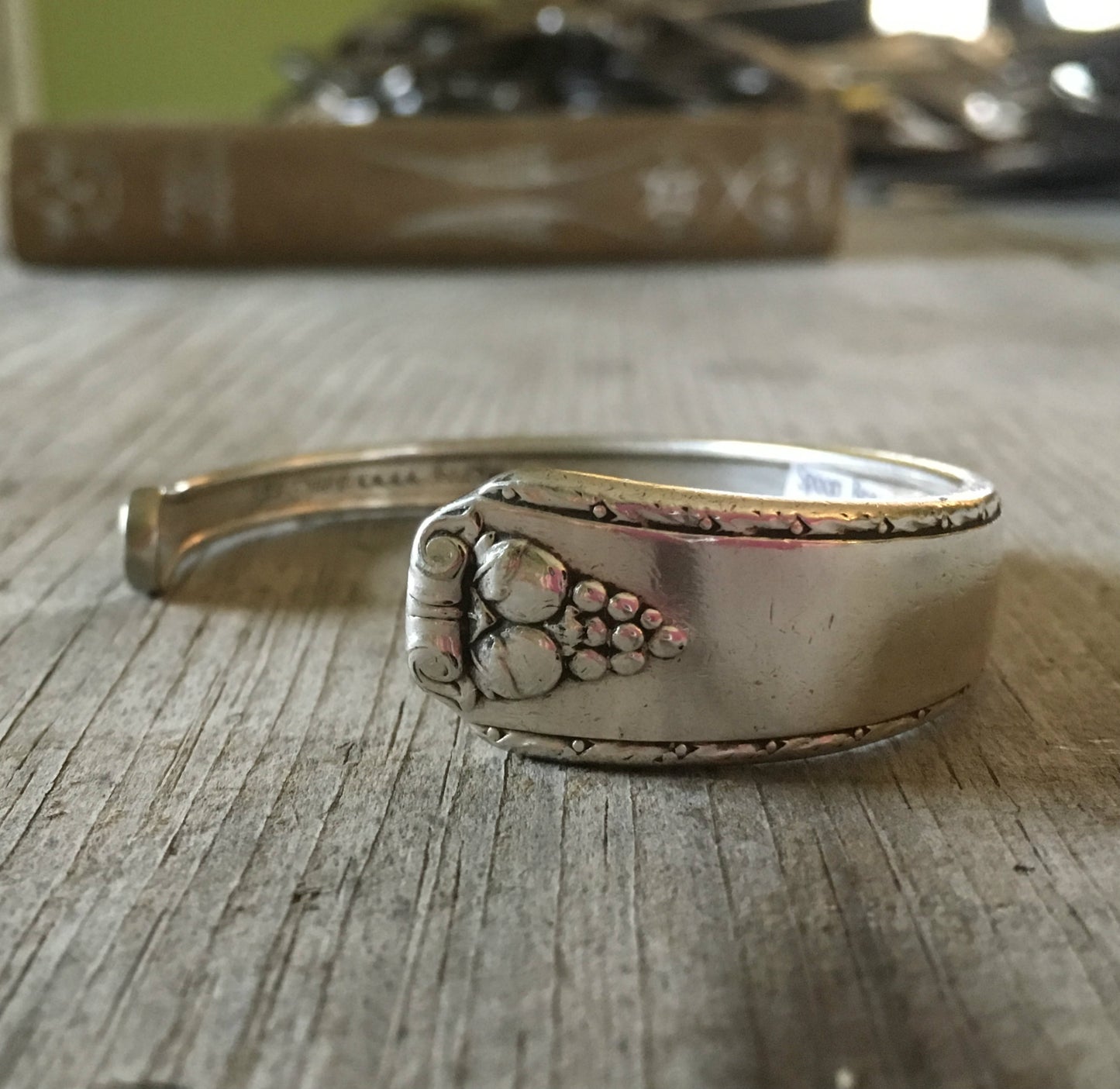 Spoon Cuff Bracelet - BE.YOU.TIFUL - BORDEAUX - #3977