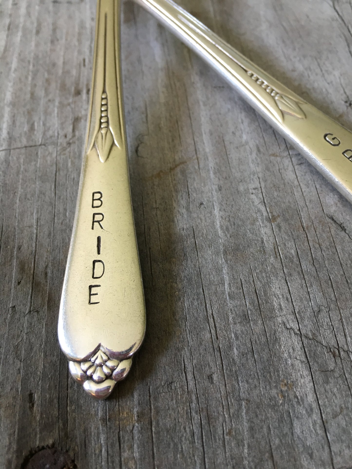 Wedding Forks - BRIDE GROOM - INSPIRATION - #3298
