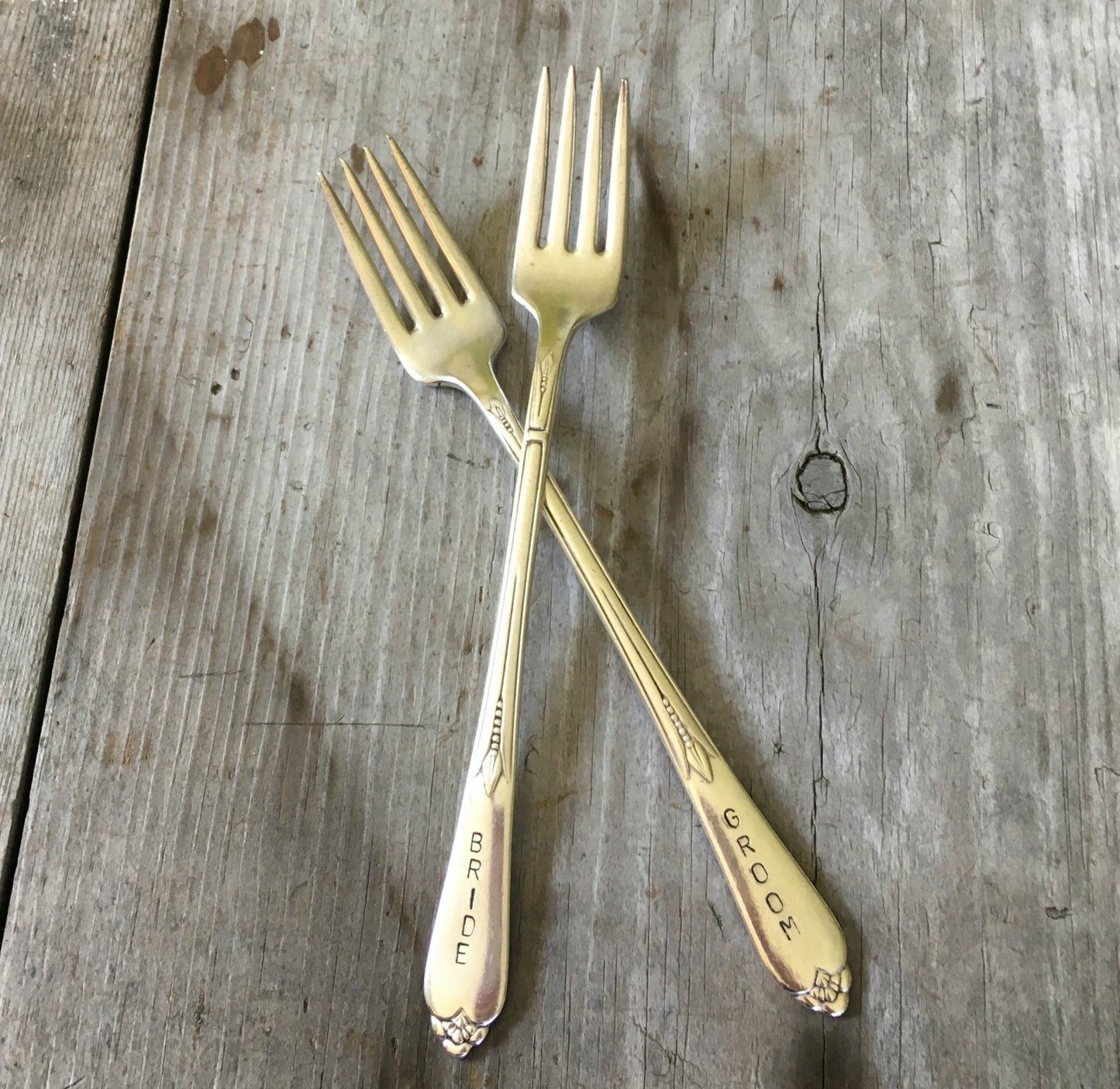 Wedding Forks - BRIDE GROOM - INSPIRATION - #3298