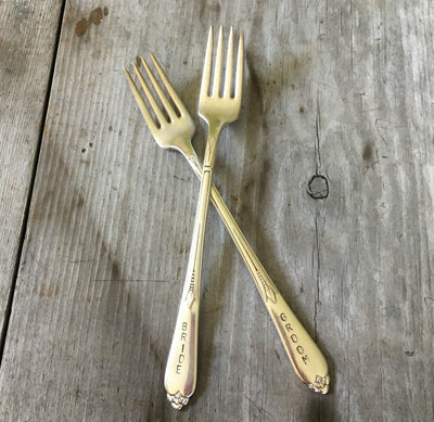 Wedding Forks - BRIDE GROOM - INSPIRATION - #3298