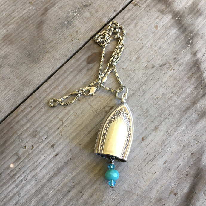 Community Sheraton Knife Bell Necklace