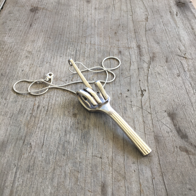 Fork Fuck You Necklace